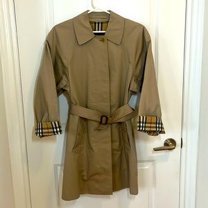 Burberry mid length heritage tench coat petite 4